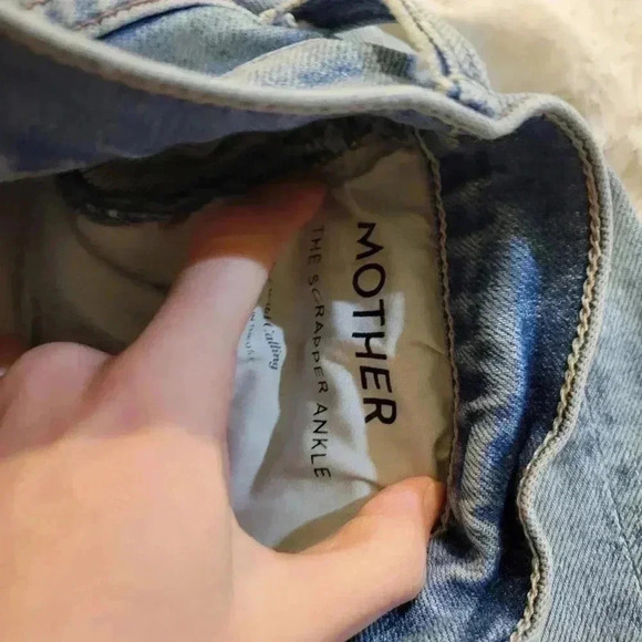 Mother Superior The Scrapper Ankle in Wicked Wild Calling Distressed Crop - Picture 10 of 12